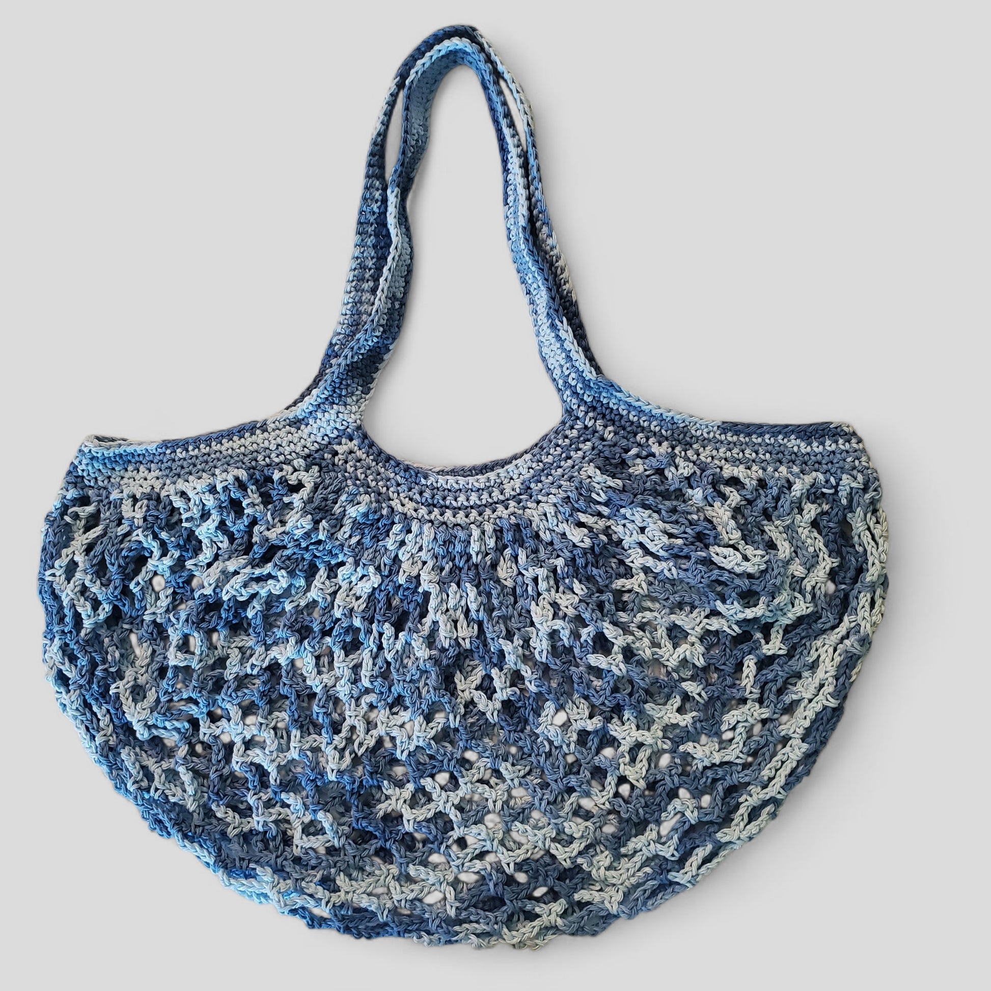 Mesh Crochet Beach Market Bag Handmade