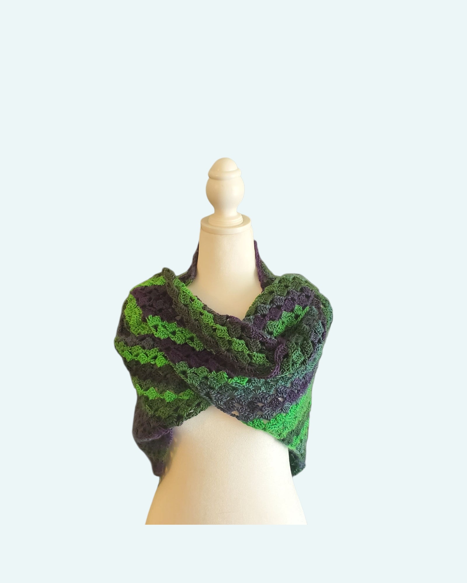 Handmade Crochet Bactus Shawl