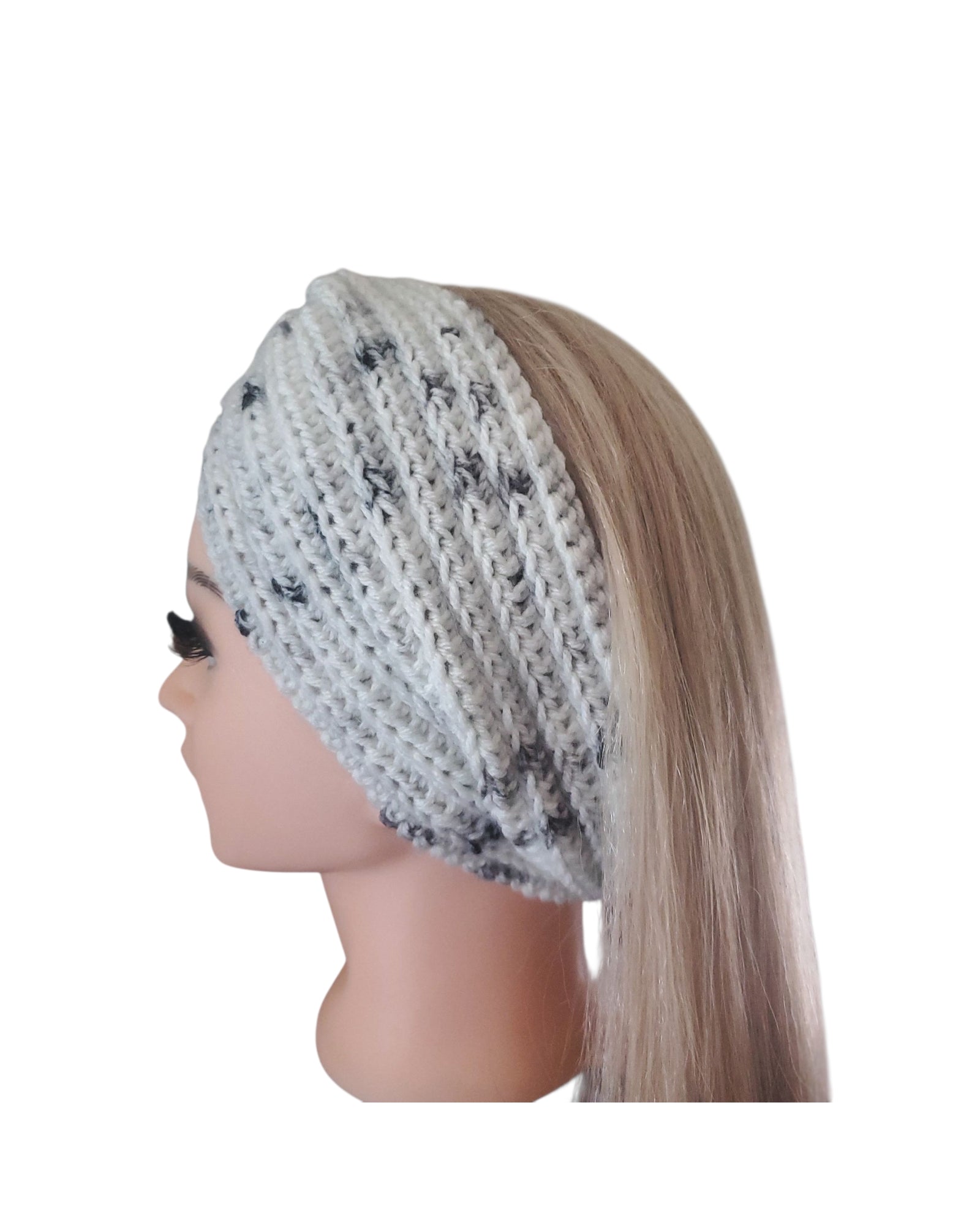Crochet HeadBand  Ear Warmer Hand Made Large Adult