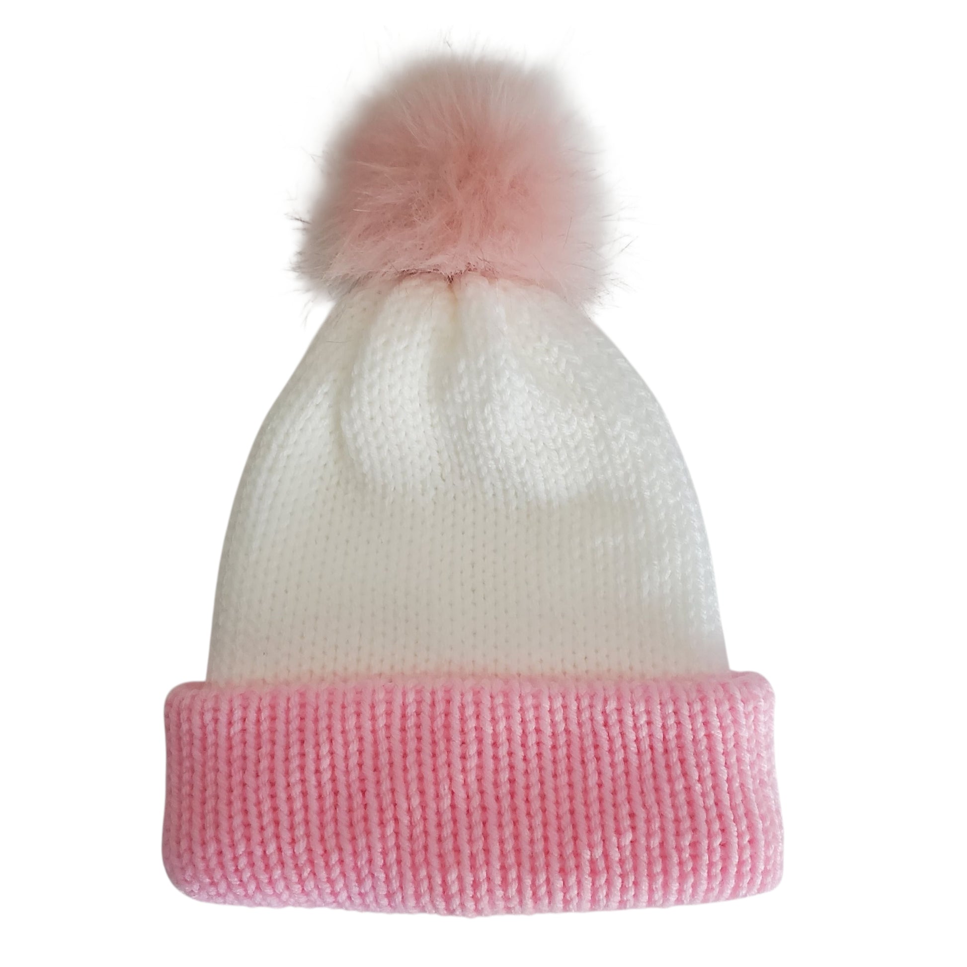 Knit Beanie with Pom Pom Adult